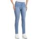 Regular-fit-Jeans WONDERJEANS "Jeans Classic Regular" Gr. 34, Länge 32, blau (light blue c) Damen Jeans Röhrenjeans