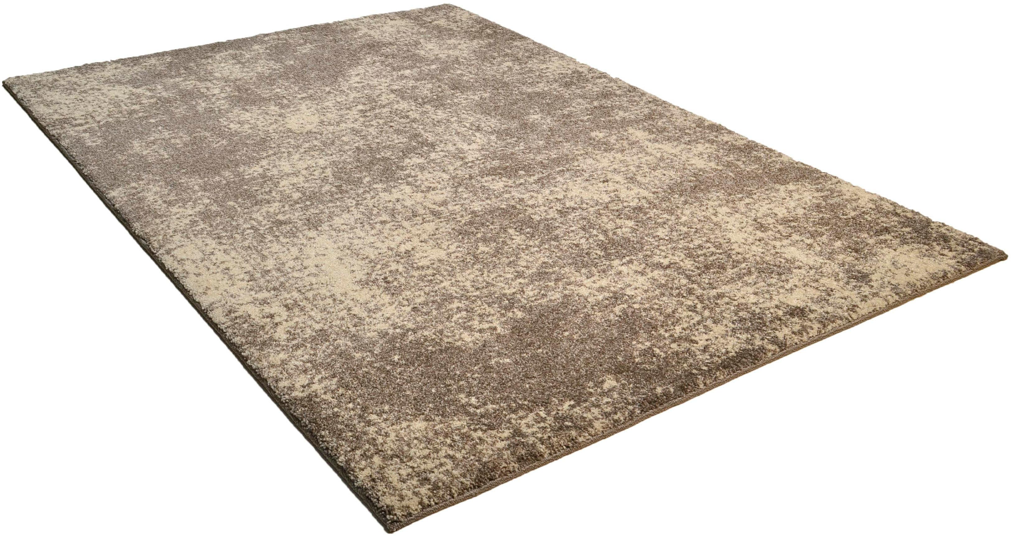 Teppich TOM TAILOR HOME "CLOUD" Gr. 4, beige, B:160cm H:12mm L:235cm, Kunstfaser, Teppiche, Teppich, Exklusiv bei OTTO, ideal im Wohnzimmer & Schlafzimmer