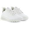 Slip-On Sneaker ECCO "GRUUV W", Damen, Gr. 37, weiß, Leder, sportlich, Schuhe Sneaker, Freizeitschuh, Halbschuh, Slipper mit ergonomischer Fluidform Sohle