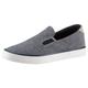 Slipper TOMMY HILFIGER "TH HI VULC LOW SLIPON CHAMBRAY" Gr. 41, blau (blau meliert) Herren Schuhe Stoffschuhe