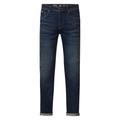 Slim-fit-Jeans PETROL INDUSTRIES "SEAHAM VTG" Gr. 33, Länge 34, blau (dark vintage) Herren Jeans Slim Fit