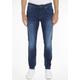 Tapered-fit-Jeans TOMMY JEANS "SLIM TAPERED AUSTIN" Gr. 33, Länge 36, blau (aspen dark blue) Herren Jeans Tapered-Jeans