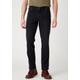 Slim-fit-Jeans WRANGLER "Texas Slim" Gr. 31, Länge 32, schwarz (black crow) Herren Jeans Slim Fit