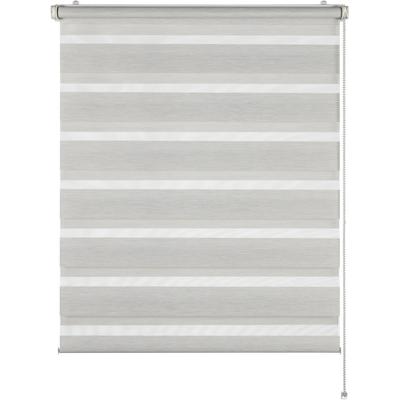 Doppelrollo "Tilda", beige (hellbeige struktur), B:75cm H:150cm, Polyester, SCHÖNER WOHNEN-KOLLEKTION, Rollos, geklemmt, silberne oder weiße Rollo-Technik Image