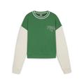 Kapuzensweatshirt PUMA "SQUAD CREW TR" Gr. XL, grün (archive green) Damen Sweatshirts