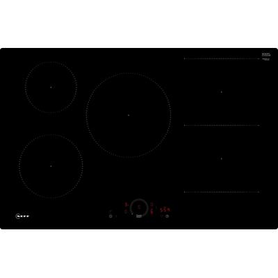NEFF Induktions-Kochfeld "T58PHW1L0", schwarz, B:79,2cm H:5,6cm T:51,2cm, Kochfelder, mit virtueller Twist Touch Bedienung Image