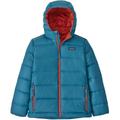 Patagonia Kinder Hi-Loft Down Hoodie Jacke (Größe M, blau)