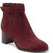 Kate Spade Shoes | Kate Spade Madelaine Strapped Bootie | Color: Purple/Red | Size: 7