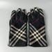 Burberry Accessories | Authentic Burberry Wool And Leather Gloves, Size 7 | Color: Black/White | Size: Os