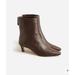 J. Crew Shoes | J Crew Stevie Ankle Boots In Brown Leather Size 7 And 7.5 | Color: Brown | Size: Various