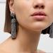 J. Crew Jewelry | J. Crew Faceted Tassel Earrings, Nwt | Color: Gray/Silver | Size: Os