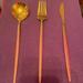 Anthropologie Dining | Aroliea Gold And Copper Serving Set | Color: Gold | Size: Os