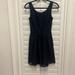 J. Crew Dresses | Jcrew Navy Lace Dress Size 0 Euc | Color: Blue | Size: 0