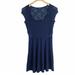 American Eagle Outfitters Dresses | American Eagle Sparkle Lace Navy Blue Dress Size Small | Color: Blue | Size: S