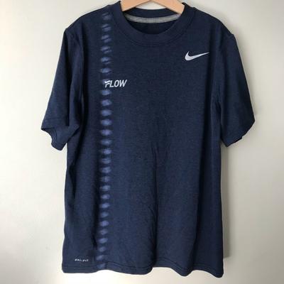 Nike Shirts & Tops | Boys Nike Dri Fit Flow Running Shirt Size M Navy | Color: Blue | Size: Mb