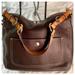 Coach Bags | Coach Authentic Chelsea #D1075-F12333 Brown Pebbled Leather Bag W/ Turn Lock | Color: Brown/Silver | Size: Os