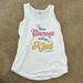 Disney Tops | Disney Cinderella Tank Top - Size Small | Color: Pink/White | Size: S
