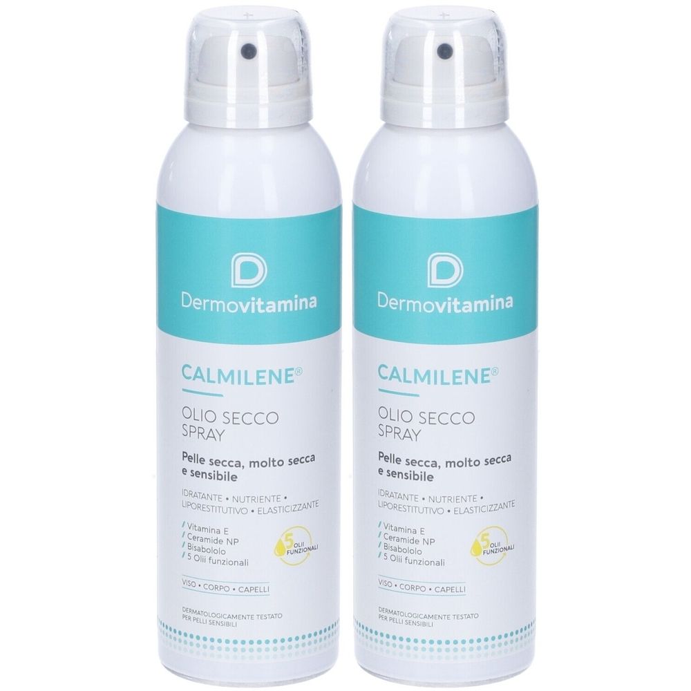 Dermovitamina Calmilene® Olio Secco Spray 2x200 ml