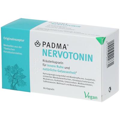Padma KPS Nervotonin I.ruhe 80 St Kapseln Image