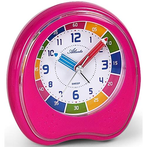 Kinderwecker ATLANTA ""1953-17"", pink, Wecker, Kinder, ideal auch als Geschenk