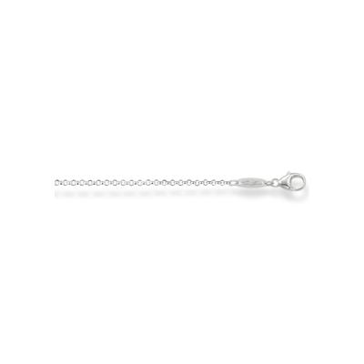 Collierkettchen THOMAS SABO "Erbskettengliederung, 2,0 mm breit, X0001-001-12-L42V, -L80, -M, -S" Gr. 42, silber (silberfarben), Halsketten, Damen, 42, Silber 925 (Sterlingsilber) Image
