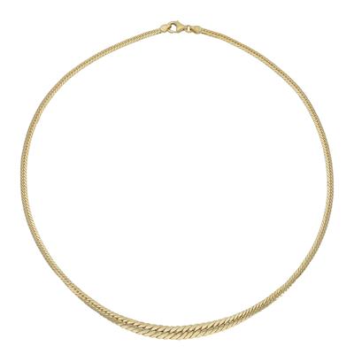 Collier VIVANCE "Scalar" Halsketten Gr. Gelbgold 585, gelb (gelbgold 585) Damen