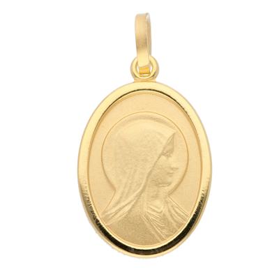 Ketten-Anhänger ADELIA´S "333 Gold Anhänger Madonna", gold, Schmuckanhänger, Damen, Gold, Goldschmuck für Damen Image