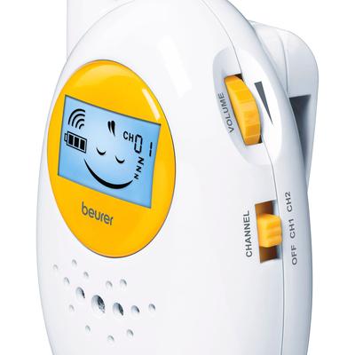 Babyphone BEURER "BY 84", orange (weiß, orange), Babyphones, Baby, Kunststoff Image
