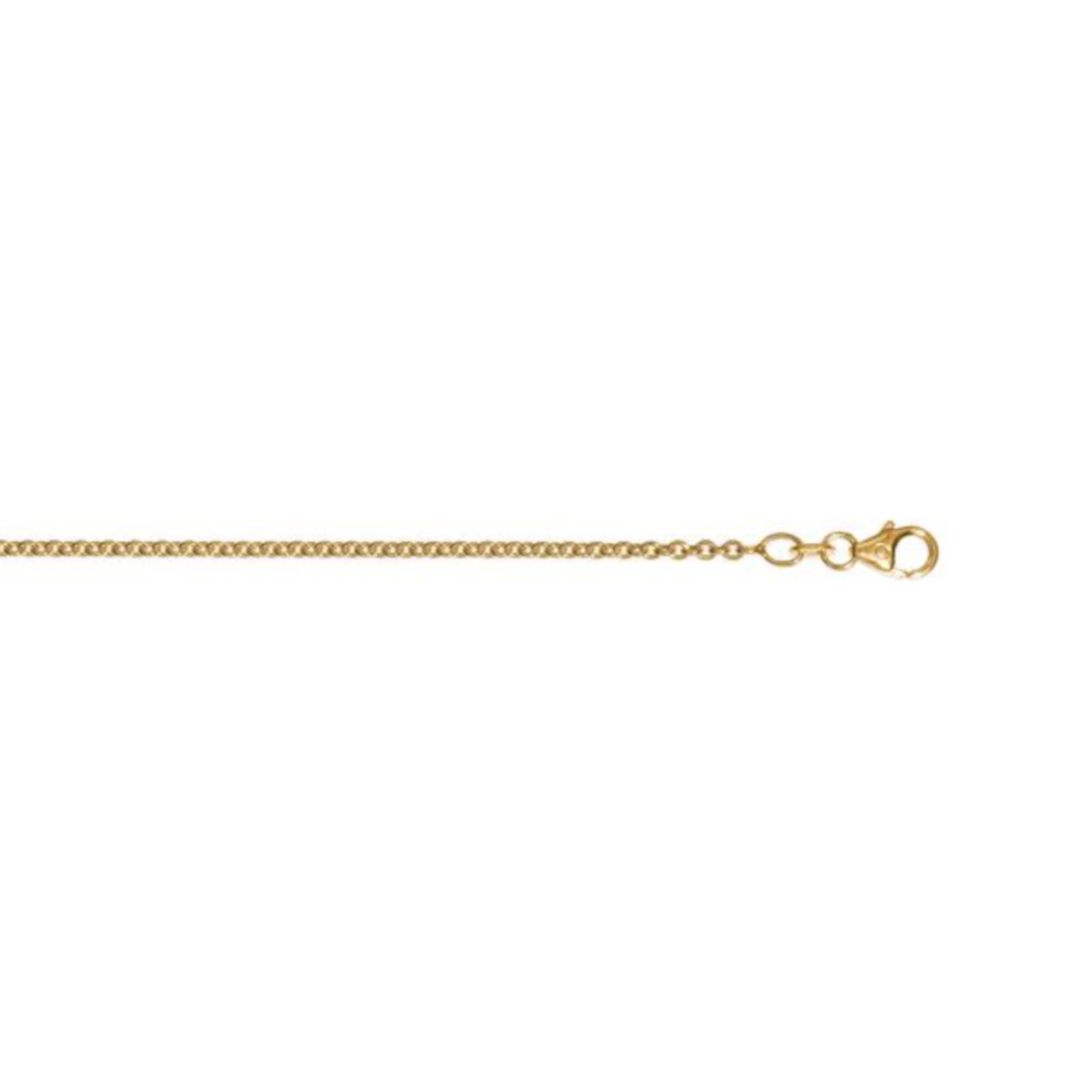 Goldkette ONE ELEMENT "Halskette aus 333 Gelbgold Ø 2 mm" Gr. 60, gold, Halsketten, Damen, 60, Gelbgold 333 Gold, Gelbgold 333, Gold, für Damen – elegant, modern & vielseitig kombinierbar Image