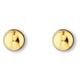 Paar Ohrstecker ONE ELEMENT "Kugel Ohrringe aus 333 Gelbgold" Gr. Damen, Gelbgold 333, goldfarben (gold) Damen Ohrstecker