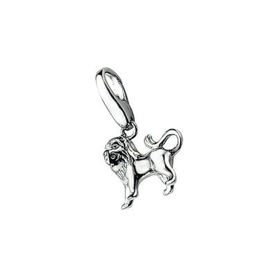 Charm Sternzeichen "Sternzeichen Löwe, Silber 925", silber, GIORGIO MARTELLO MILANO, Charms, Damen, Silber 925 (Sterling