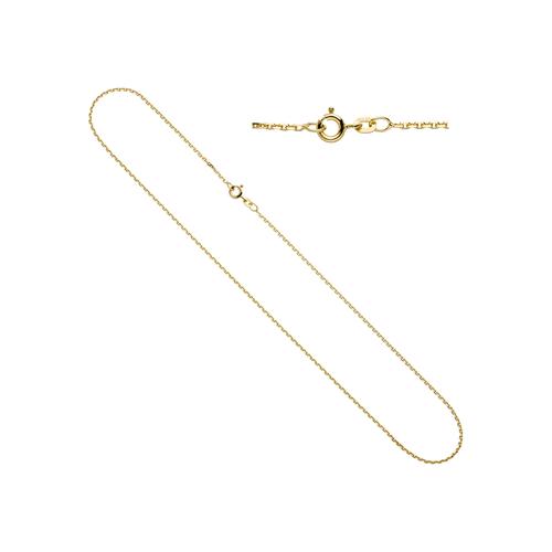 Goldkette JOBO Halsketten Gr. Gelbgold 585, Länge: 45 cm, gelb (gelbgold 585) Damen Ankerkette 585 Gold 45 cm 1,2 mm