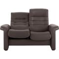 2-Sitzer STRESSLESS "Sapphire" Sofas Gr. B/H/T: 154 cm x 103 cm x 82 cm, Leder PALOMA, High Back-mit Rela x funktion, braun (chocolate paloma) 2-Sitzer Sofas