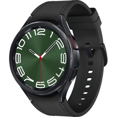 Smartwatch SAMSUNG "Galaxy Watch 6 Classic LTE 47mm" Smartwatches schwarz Fitness-Tracker