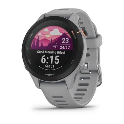 Smartwatch GARMIN "Forerunner 255S Basic" Smartwatches grau (hellgrau) Fitness-Tracker