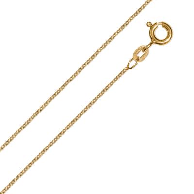 Goldkette ONE ELEMENT "Halskette aus 333 Gelbgold Ø 1,1 mm" Gr. 38, gold, Halsketten, Damen, 38, Gelbgold 333, Damen Gol