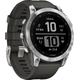 Smartwatch GARMIN "FENIX 7" Smartwatches grau (grau, silber) Fitness-Tracker