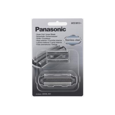 Ersatzscherteile PANASONIC "WES9013Y1361" Scherköpfe silberfarben Scherfolie + Schermesser