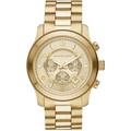 Chronograph MICHAEL KORS "RUNWAY, MK9074" Armbanduhren goldfarben Herren Quarzuhren