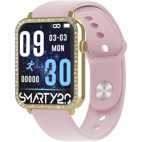 "Smartwatch SMARTY 2.0 ""SMARTY 2.0, SW035I03"" Smartwatches rosa Fitness-Tracker"