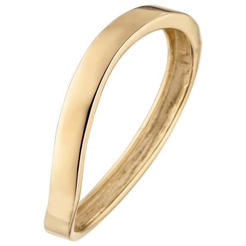 Goldring JOBO Fingerringe Gr. 50, Gelbgold 375, gelb (gelbgold 375) Damen 375 Gold