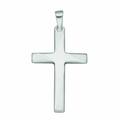 Kette mit Anhänger ADELIA´S "925 Silber Kreuz Anhänger" Halsketten Gr. Silber 925 (Sterlingsilber), silberfarben (silber) Damen Ketten mit Anhänger