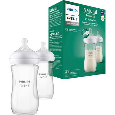 Babyflasche PHILIPS AVENT "Natural Response SCY933/02" Trinkflaschen Gr. 240 ml, . Baby Babyflaschen