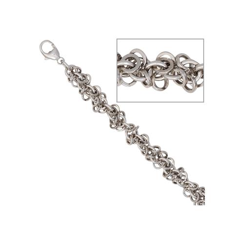 Fußkette JOBO, silber (silber 925), Fußkettchen, Damen, Silber 925 (Sterlingsilber), 925 Silber 26 cm