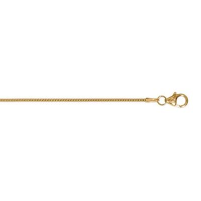 Goldkette ONE ELEMENT "Halskette aus 585 Gelbgold Ø 1,2 mm" Gr. 45, gold, Halsketten, Damen, 45, Gelbgold 585, Damen Gol