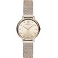 Quarzuhr EMPORIO ARMANI "AR11129" Armbanduhren rosegold (roségoldfarben) Damen Quarzuhren Armbanduhr, Damenuhr, Glassteine