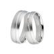 Trauring DOOSTI "Schmuck Geschenk Silber 925 Ehering Partnerring LIEBE" Fingerringe Gr. 58, ohne Brillanten, Silber 925 (Sterlingsilber), 6 mm, silberfarben Trauringe