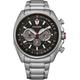 Chronograph CITIZEN "CA4561-89E" Armbanduhren silberfarben Herren Solaruhren