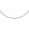 Silberarmband ADELIA´S "Damen Silberschmuck 925 Silber Armband mit Zirkonia 19 cm" Armbänder Gr. 19, Silber 925 (Sterlingsilber), silberfarben (silber) Damen Armbänder Silber