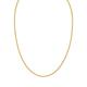 Collier PURELEI "Schmuck Geschenk Sleeky, 22492-Necklace-Sleeky" Halsketten Gr. Edelstahl, Länge: 45 cm, gelb (gelbgoldfarben) Damen Colliers